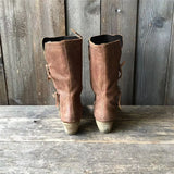 Amparo | Botas de Couro de Outono