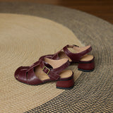 Amaya | Sapatos em Couro Verdadeiro