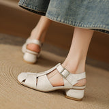 Amaya | Sapatos em Couro Verdadeiro