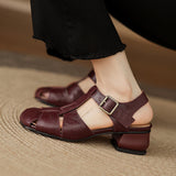 Amaya | Sapatos em Couro Verdadeiro