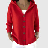 Séverine - Cardigan com capuz em malha