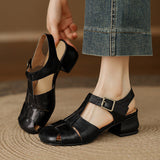 Amaya | Sapatos em Couro Verdadeiro