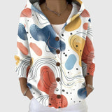 Théodora - Cardigan com capuz em malha