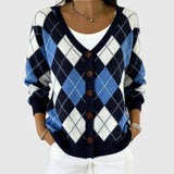 Mireille - Cardigan com capuz em malha