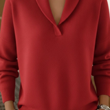 Elise | Pullover com Decote em V