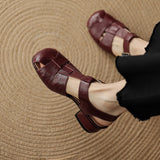 Amaya | Sapatos em Couro Verdadeiro
