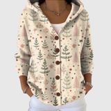 Agathe - Cardigan com capuz em malha