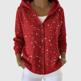 Élodie - Cardigan com capuz em malha