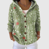 Ghislaine - Cardigan com capuz em malha