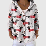 Camille - Cardigan abotoado em malha