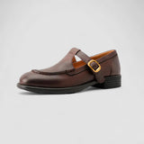 Avery - Sapatos ortopédicos Mary Jane com bico quadrado