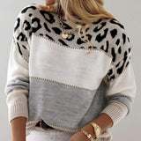 Pasca™ | Sweater de malha com estampa de oncinha