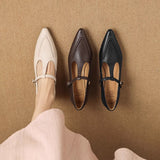 Tirea | Sapatos de salto em couro verdadeiro