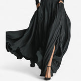 Alessia | Robe maxi de cintura alta