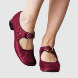 Daisy - Sapatos de couro Mary Jane
