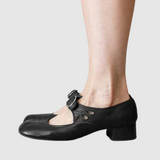 Daisy - Sapatos de couro Mary Jane