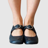 Daisy - Sapatos de couro Mary Jane