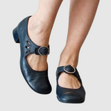 Daisy - Sapatos de couro Mary Jane