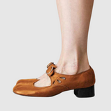 Daisy - Sapatos de couro Mary Jane