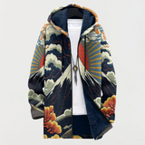 Wren | Sweatshirt com padrão de nascer do sol