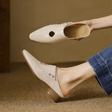 Olga | Mules em Couro Verdadeiro