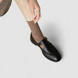 Avery - Sapatos ortopédicos Mary Jane com bico quadrado