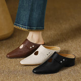 Olga | Mules em Couro Verdadeiro