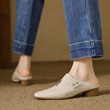 Olga | Mules em Couro Verdadeiro