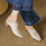 Olga | Mules em Couro Verdadeiro