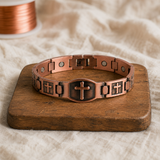 Cruz Pulseira de Bronze