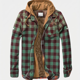 Bartosz | Casaco Masculino Patchwork Elegante