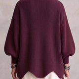 Isadora | Cardigan Sobredimensionado com Gola e Grandes Botões Metálicos