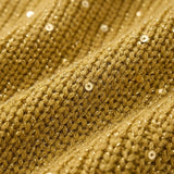Isadora | Cardigan Sobredimensionado com Gola e Grandes Botões Metálicos