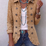 Chiara | Casaco Western com Estampado e Volantes