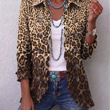 Ilaria | Casaco Leopardo com Volantes