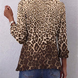 Ilaria | Casaco Leopardo com Volantes