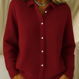 Annika™ | Cardigan Sofisticado e Elegante