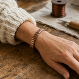 Pulseira de Cobre com Espinhos