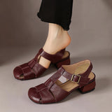 Amaya | Sapatos em Couro Verdadeiro