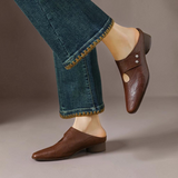 Olga | Mules em Couro Verdadeiro